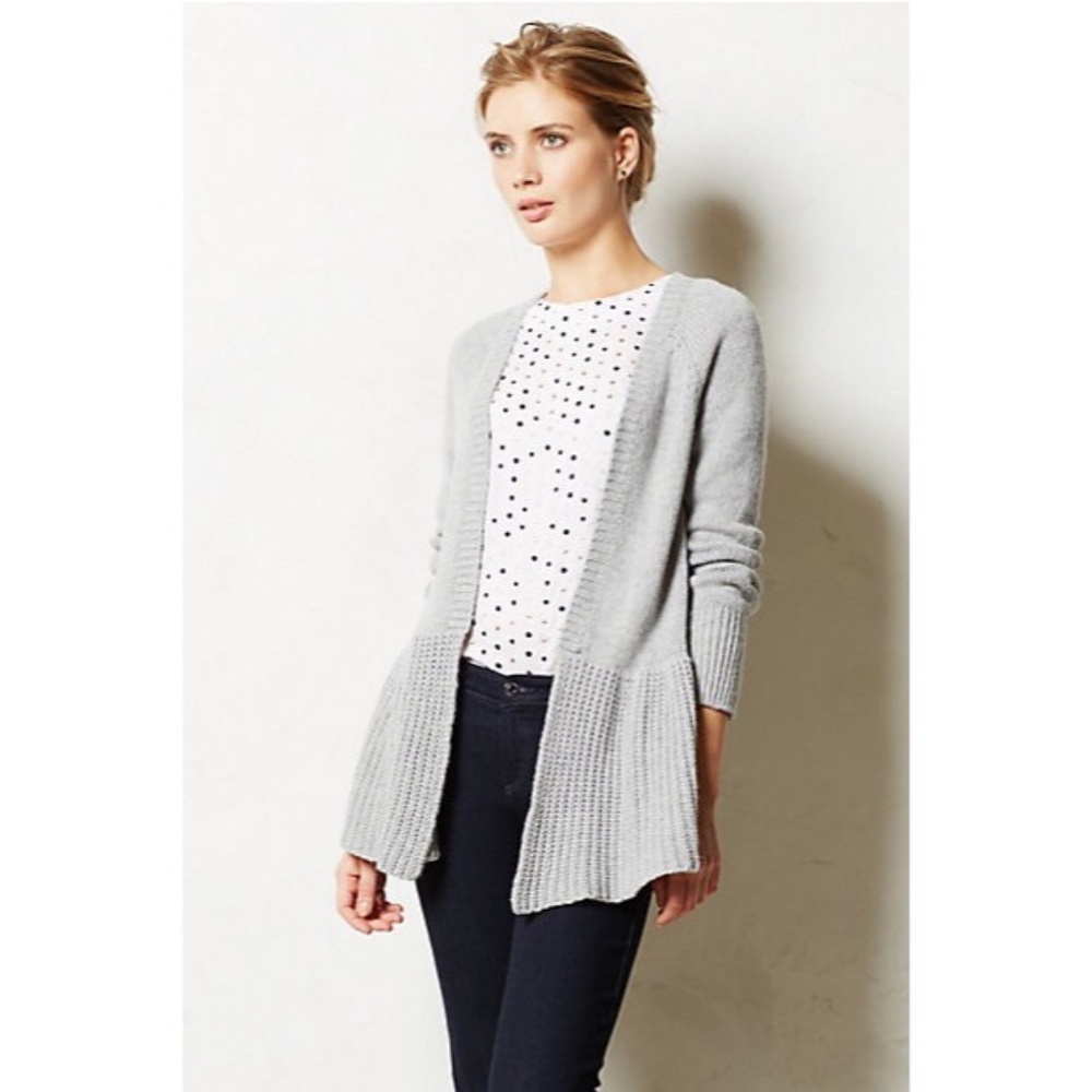 High low swing cardigan main image 1